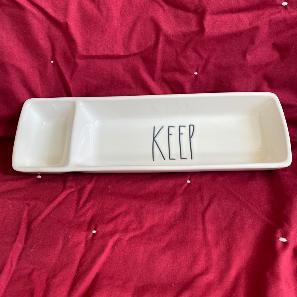 Rae Dunn “Keep” Desk Organizer